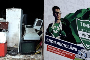 Elevii din comuna Egorovca și-au arătat grija față de mediu, colectînd deșeurile electronice din localitate.